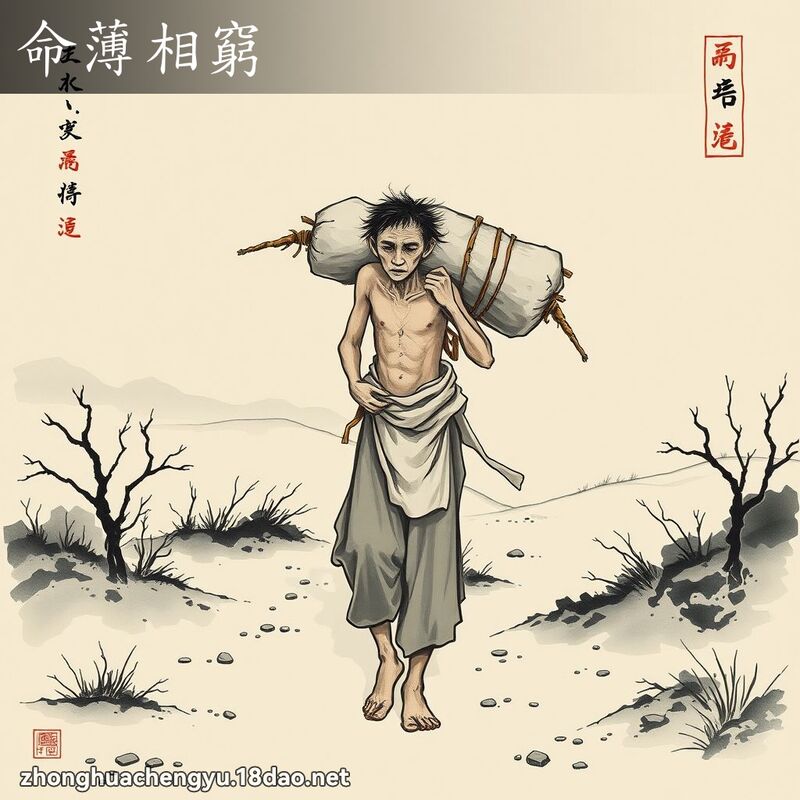 命薄相窮 配图