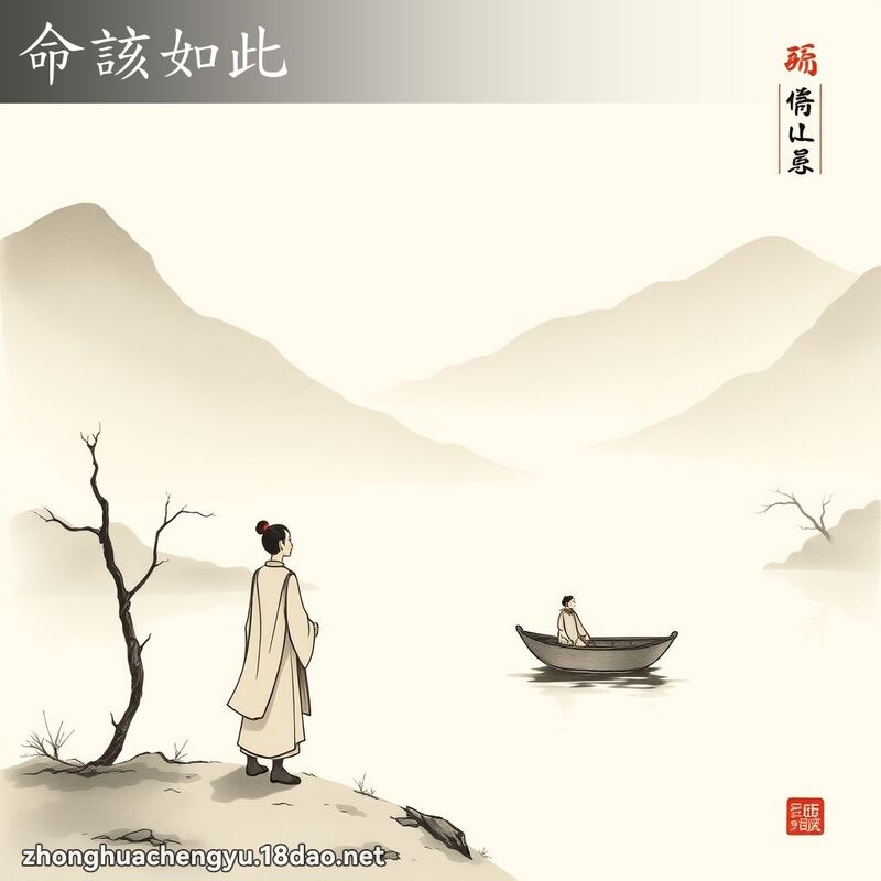 命該如此 - 中華成語配圖