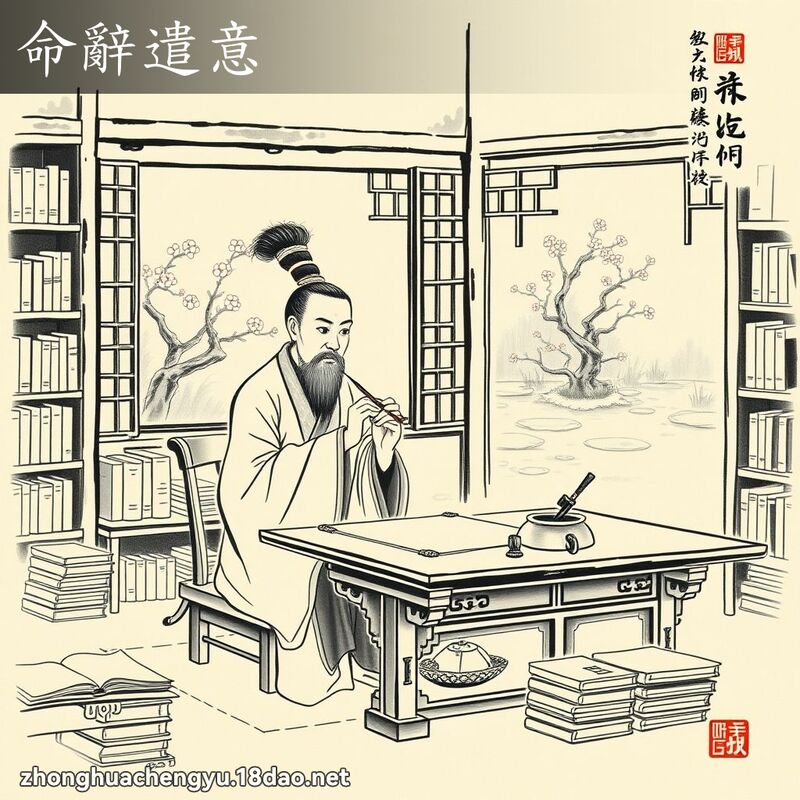 命辭遣意 - 中華成語配圖