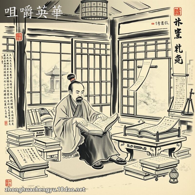 咀嚼英華 - 中華成語配圖