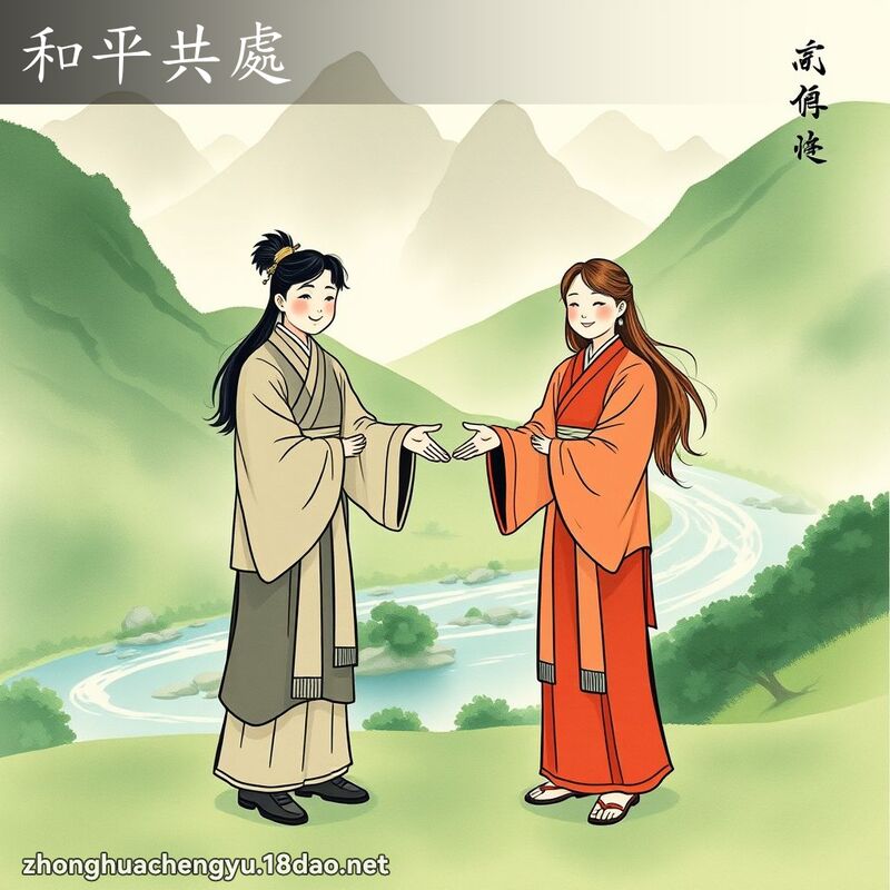 和平共處 配图