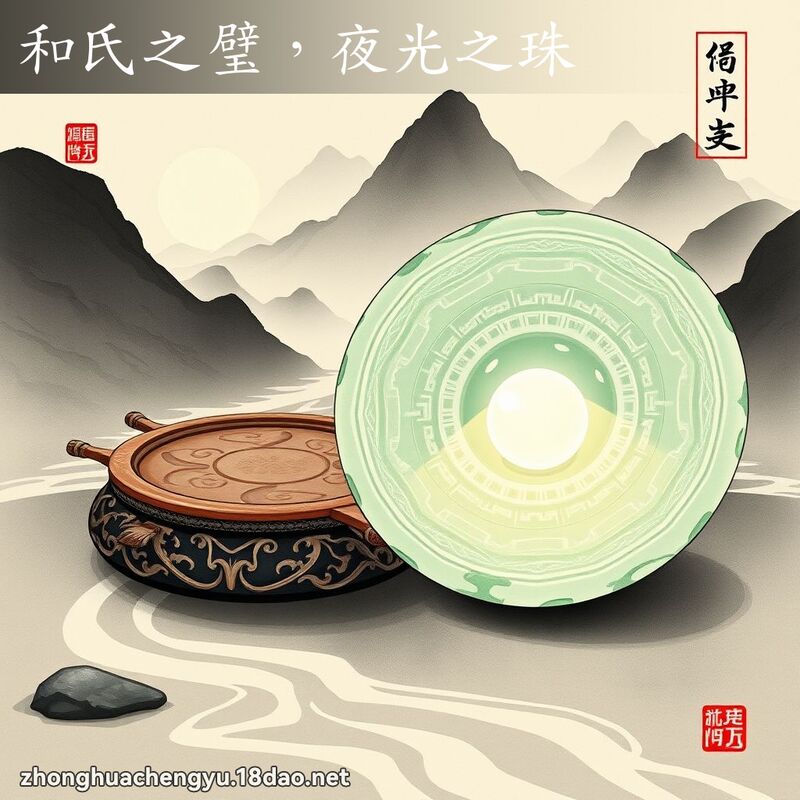 和氏之璧,夜光之珠 配图
