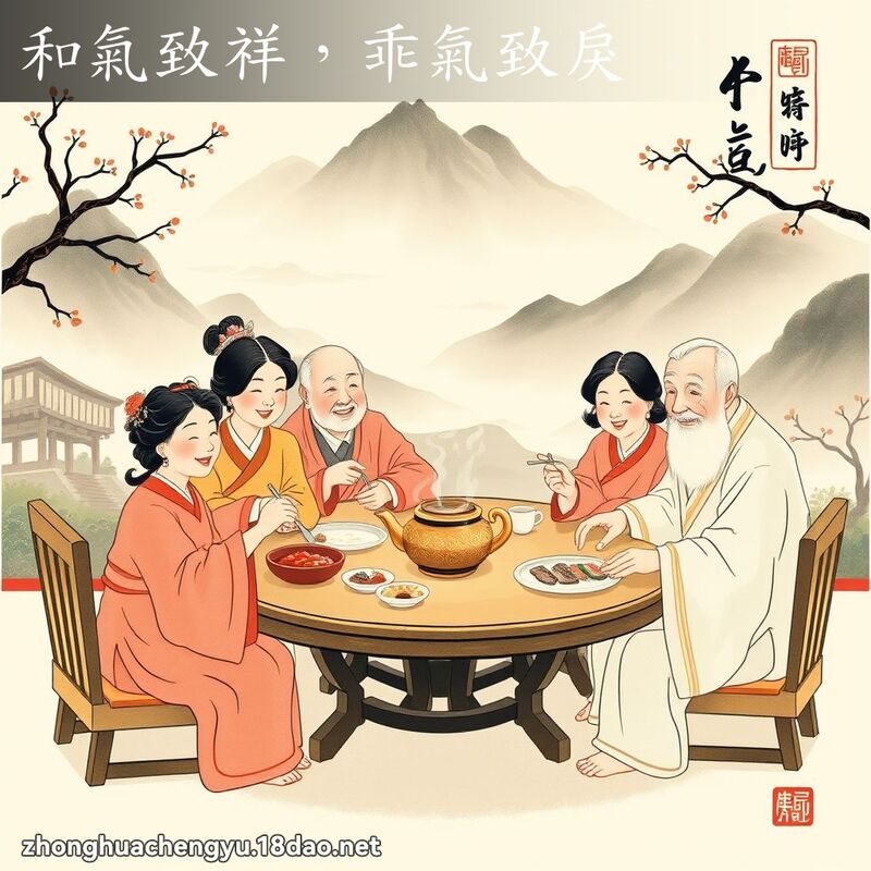 和氣致祥,乖氣致戾 配图