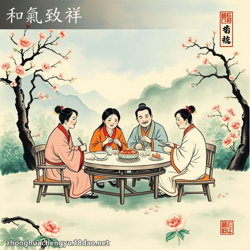 和氣致祥 配图