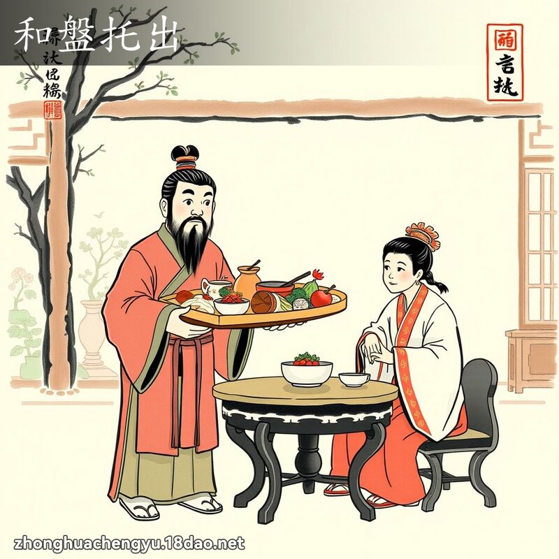 和盤托出 配图