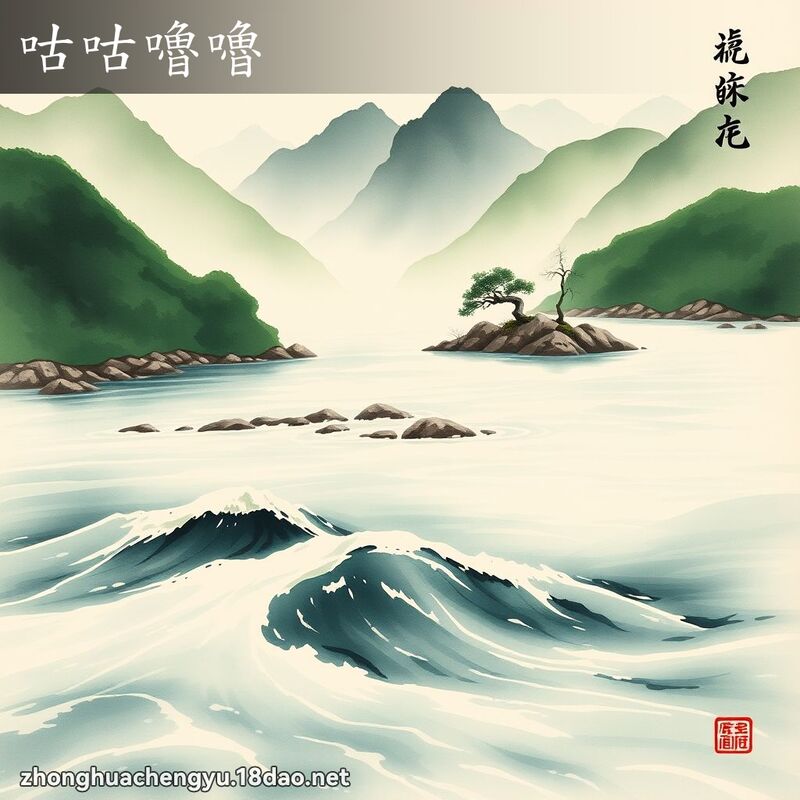 咕咕嚕嚕 配图