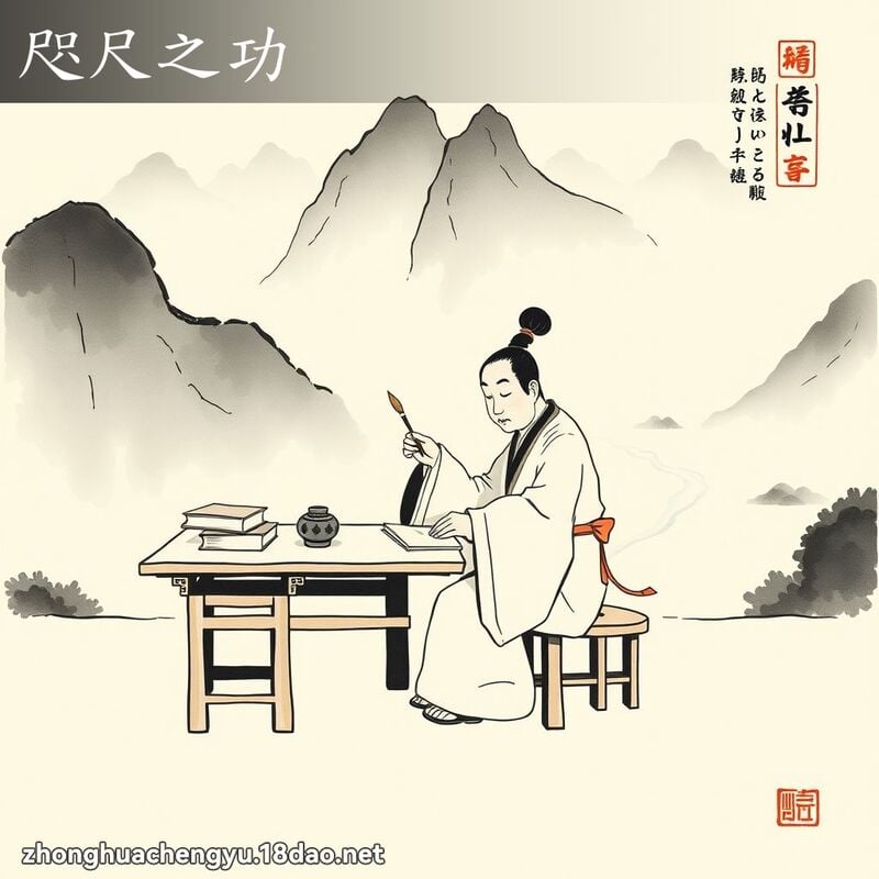 咫尺之功 配图