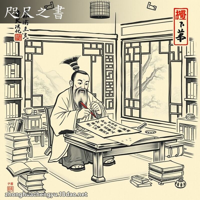咫尺之書 配图