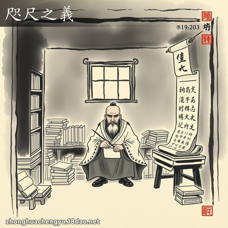 咫尺之義 配图