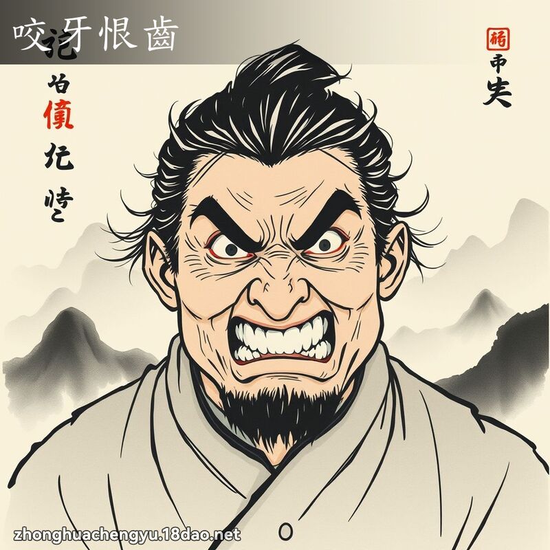 咬牙恨齒 配图