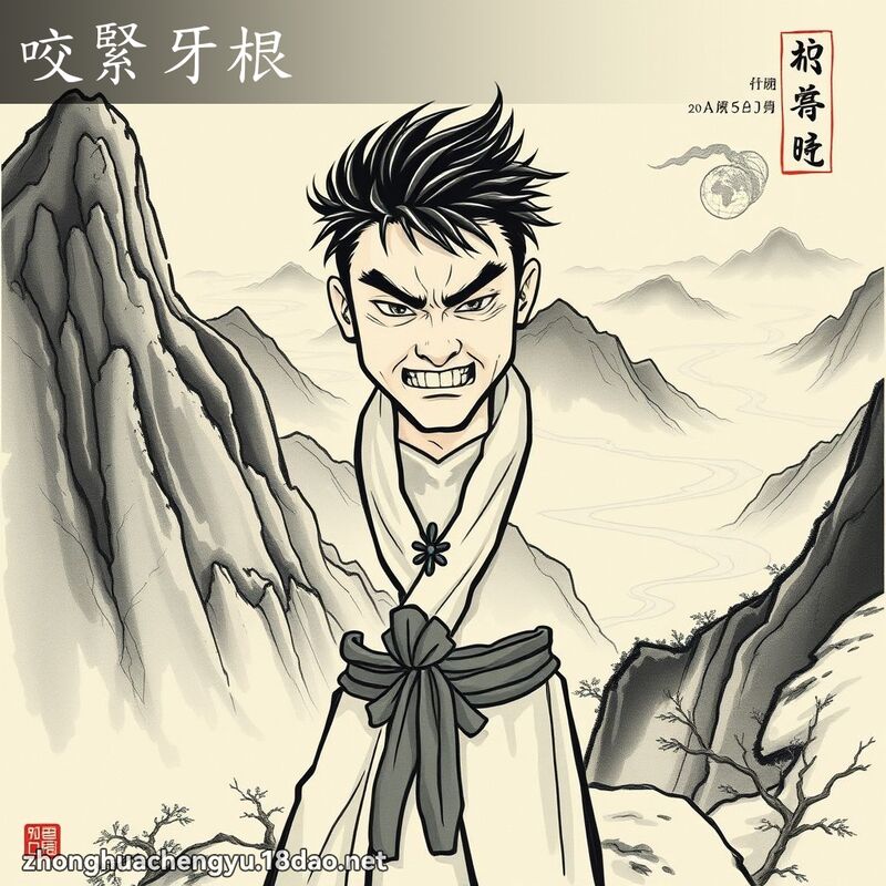 咬緊牙根 配图