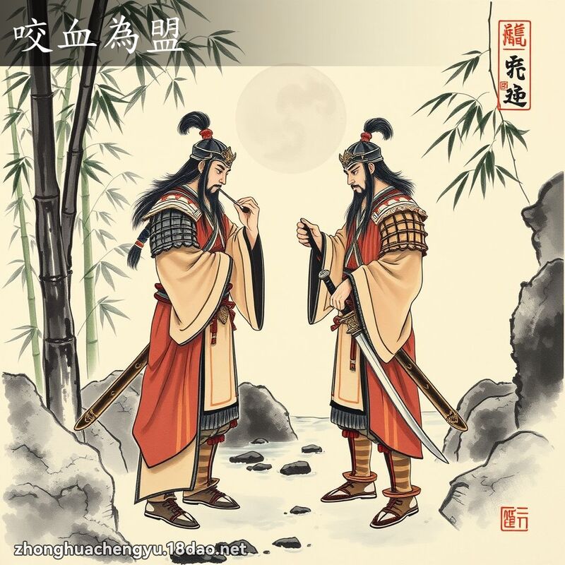 咬血為盟 配图