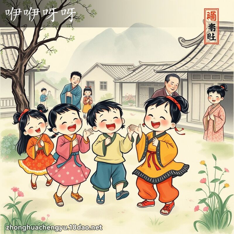 咿咿呀呀 配图