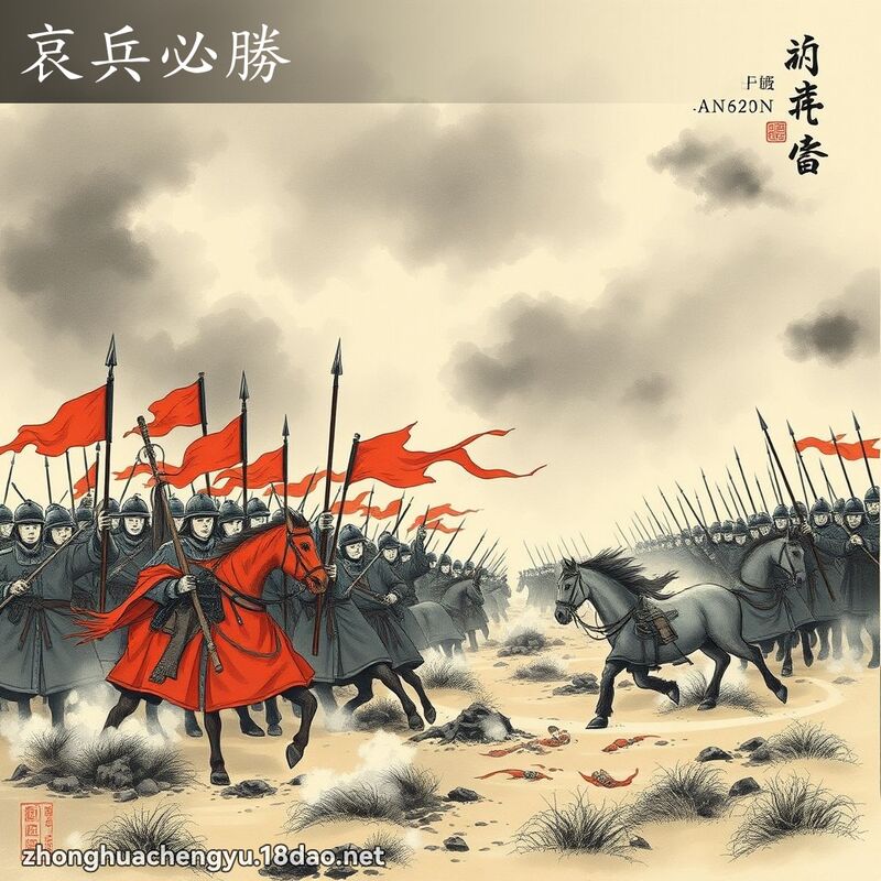 哀兵必勝 配图