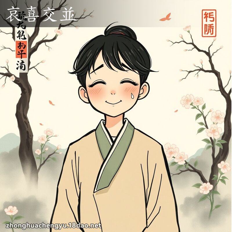 哀喜交並 配图