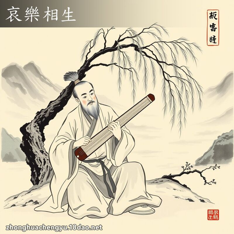哀樂相生 配图