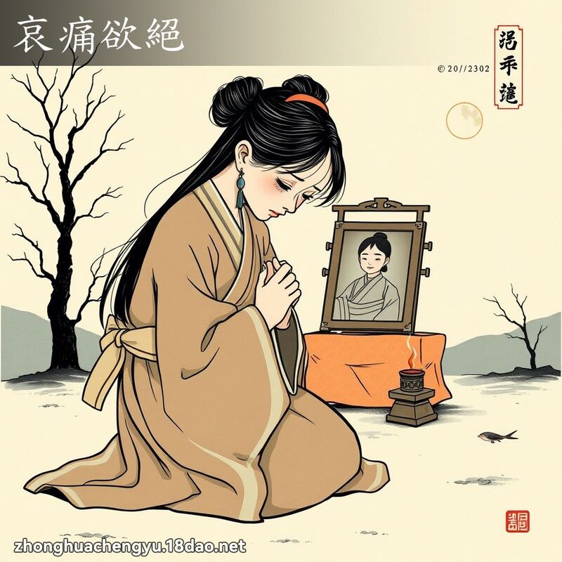 哀痛欲絕 配图