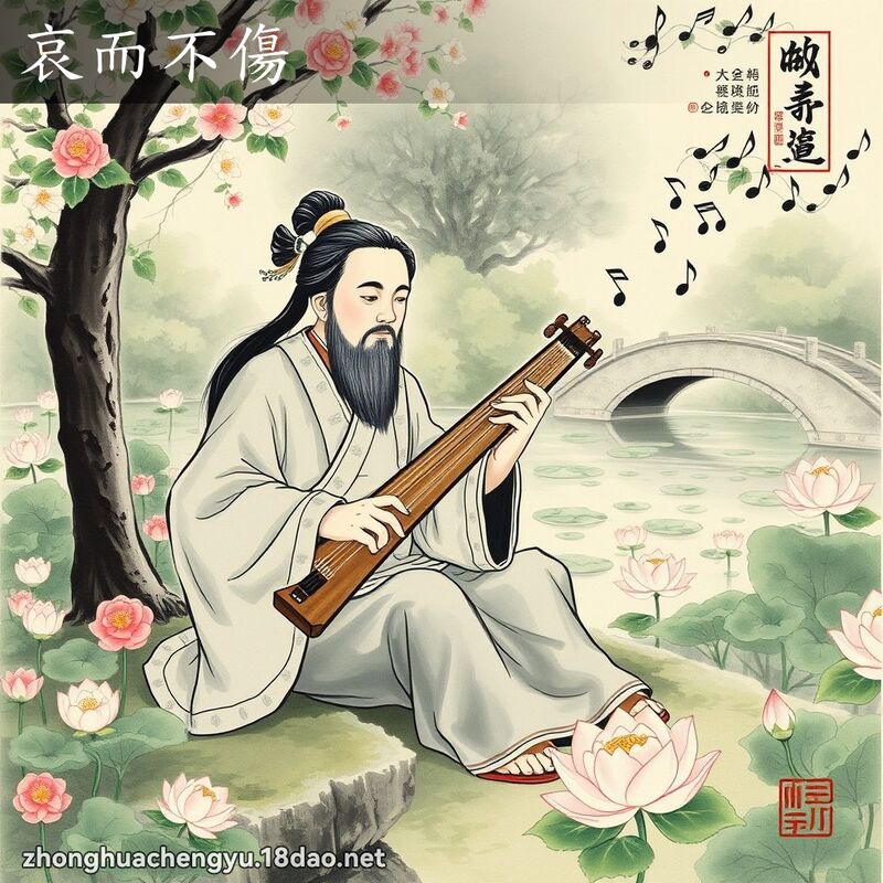 哀而不傷 配图