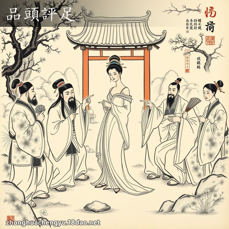 品頭評足 配图