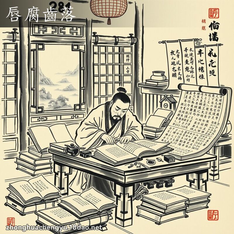 唇腐齒落 配图