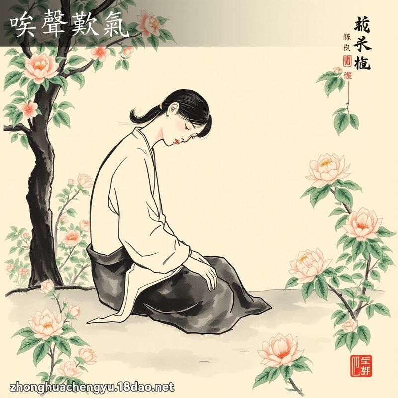 唉聲歎氣 配图