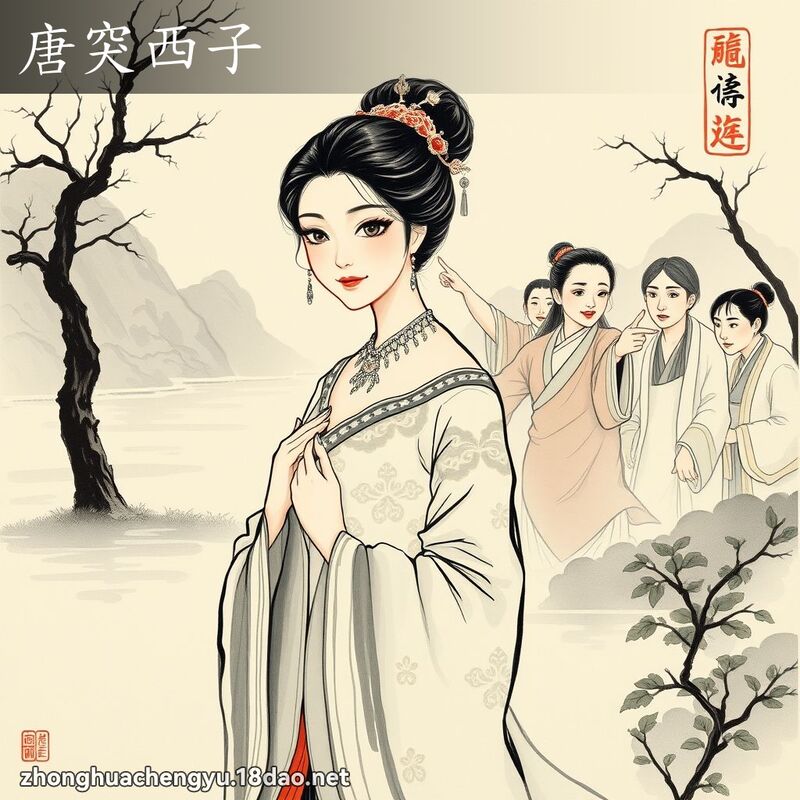 唐突西子 配图