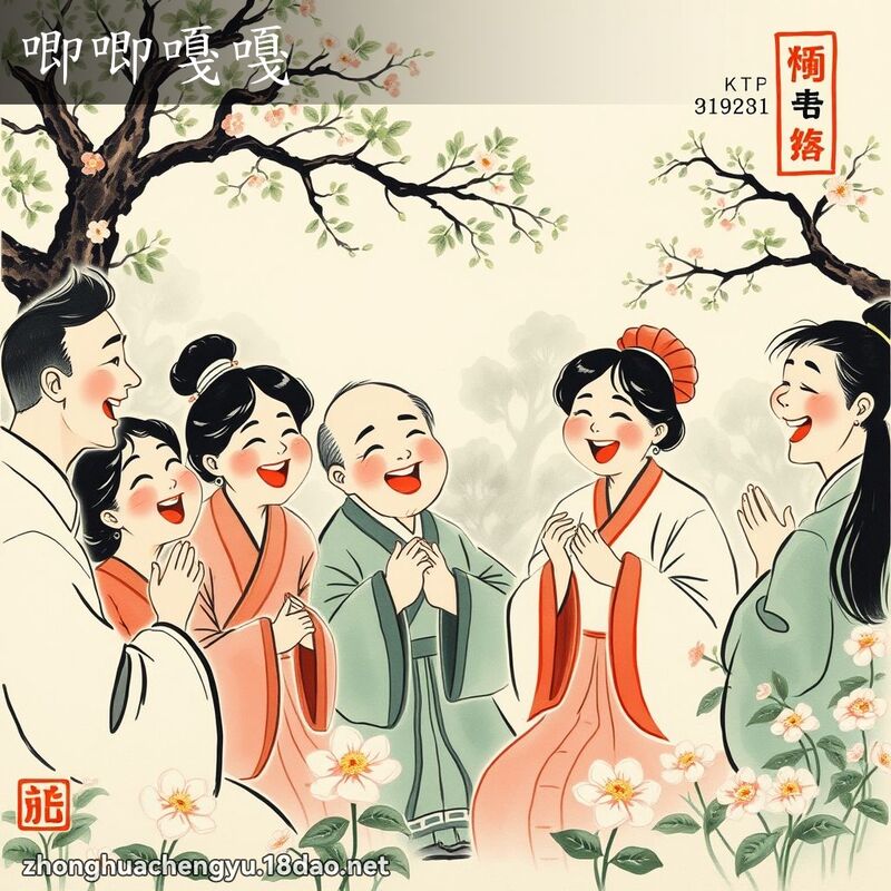 唧唧嘎嘎 配图