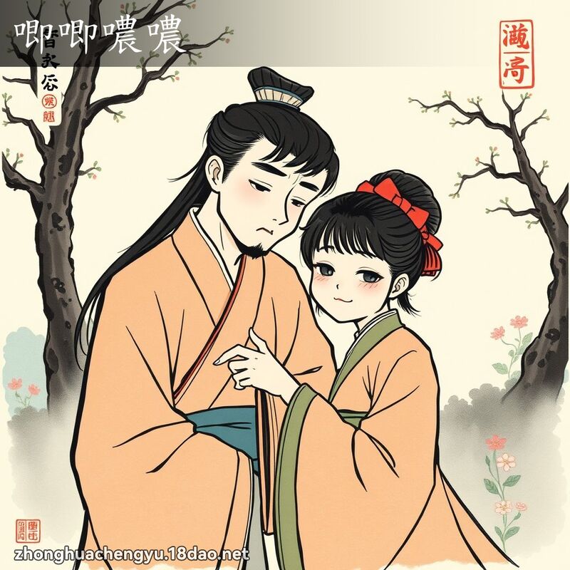 唧唧噥噥 配图