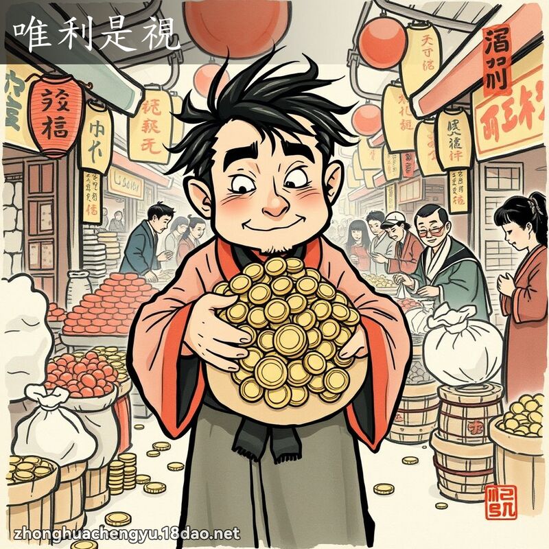唯利是視 配图