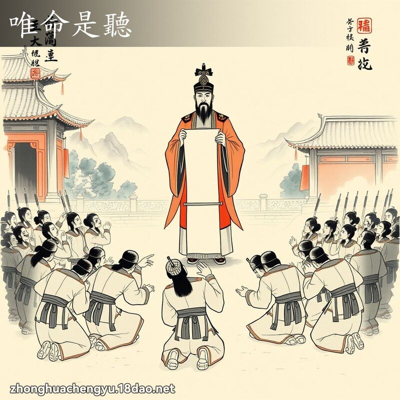 唯命是聽 配图