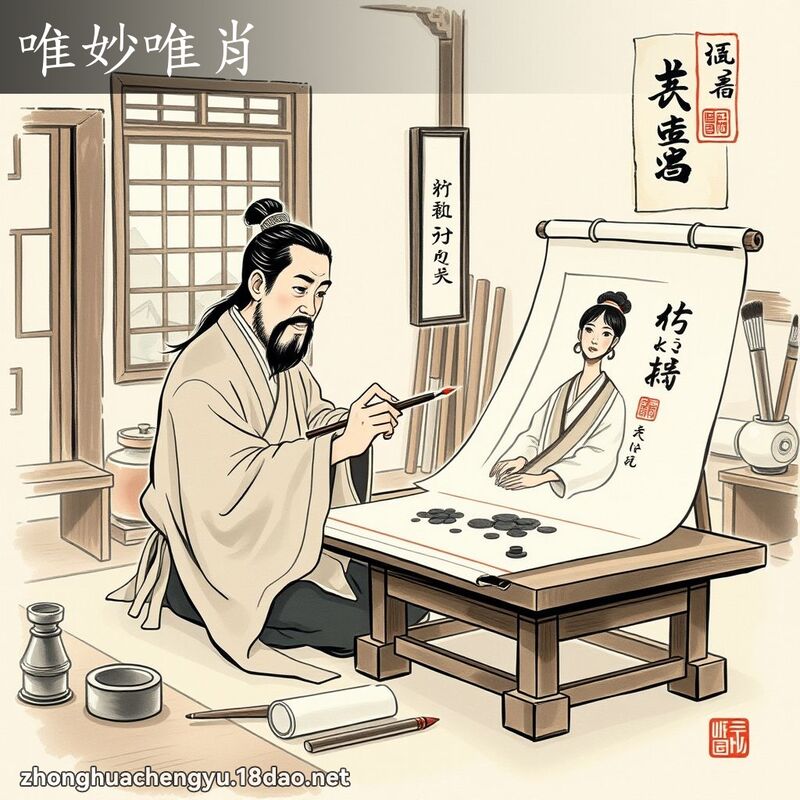 唯妙唯肖 配图
