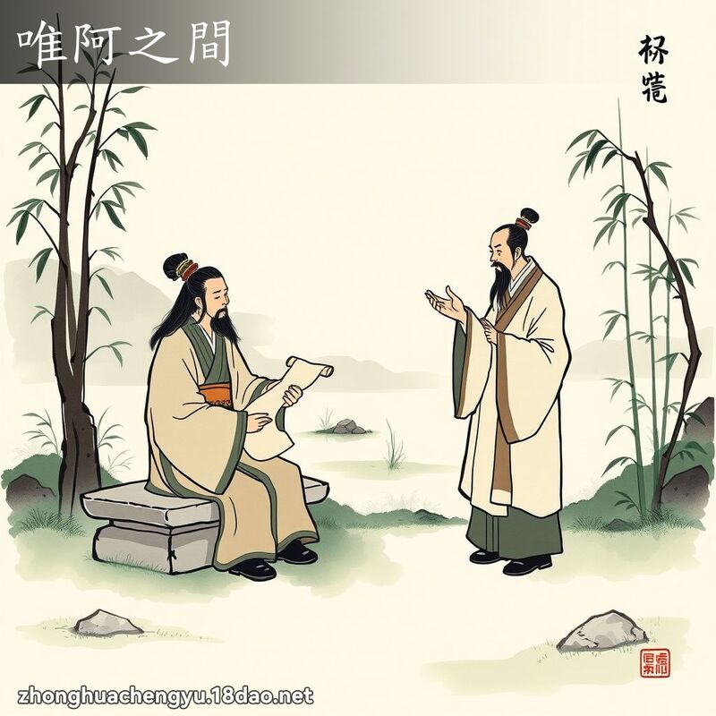 唯阿之間 - 中華成語配圖