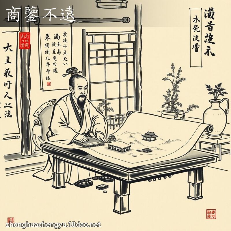 商鑒不遠 配图