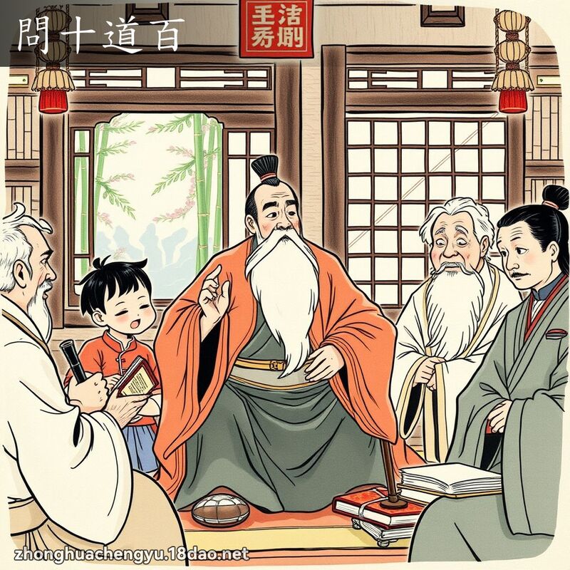 問十道百 配图