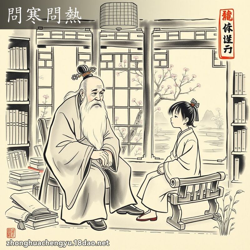 問寒問熱 配图