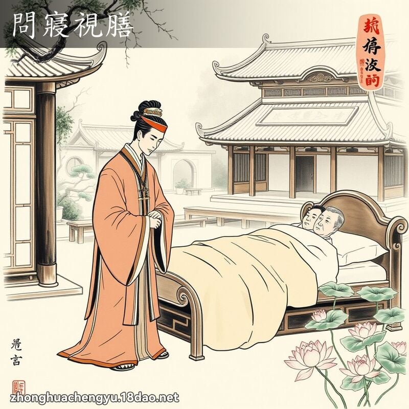 問寢視膳 配图