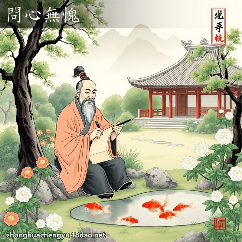 問心無愧 配图