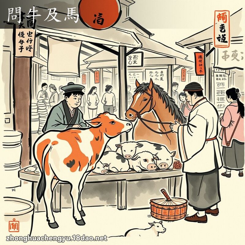 問牛及馬 配图