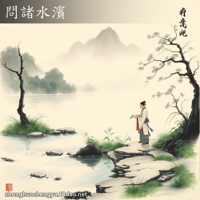 問諸水濱 配图