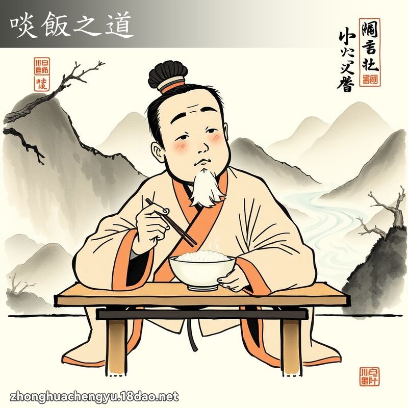 啖飯之道 配图