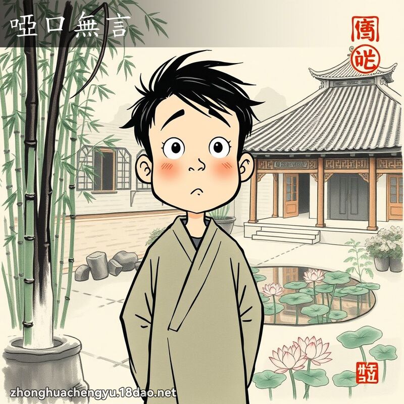 啞口無言 配图