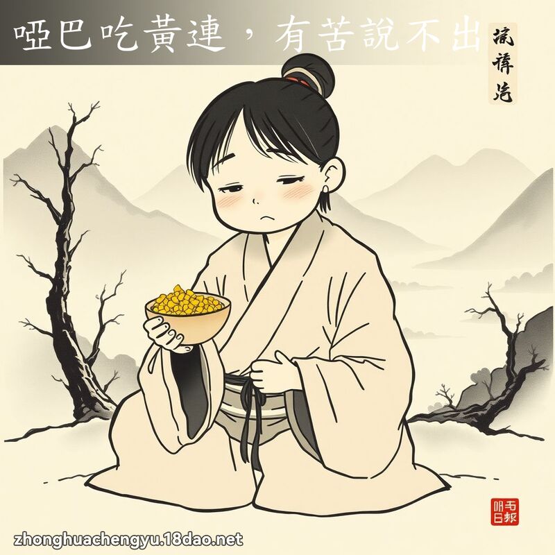 啞巴吃黃連,有苦說不出 配图