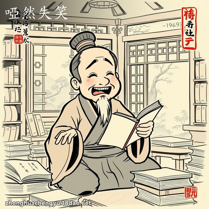 啞然失笑 配图