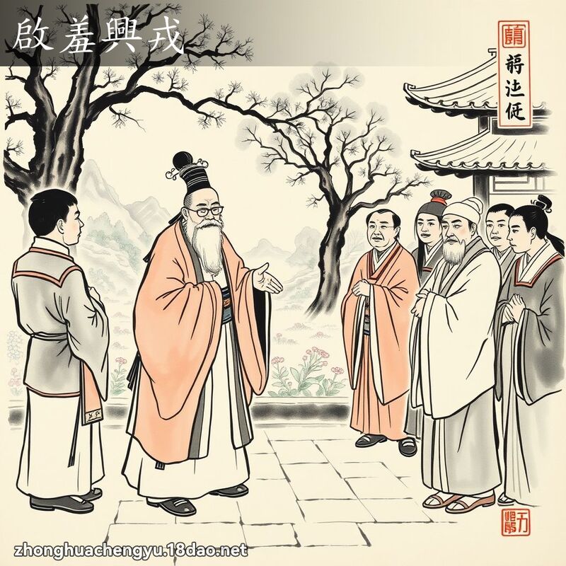啟羞興戎 配图