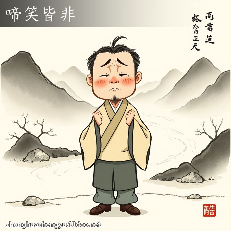 啼笑皆非 配图