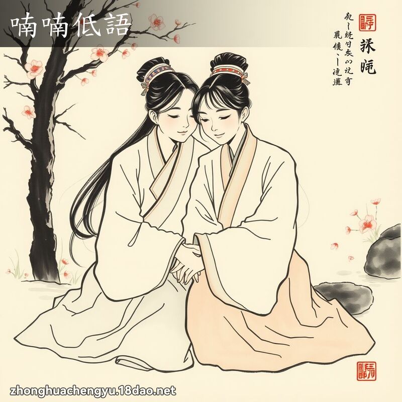 喃喃低語 配图