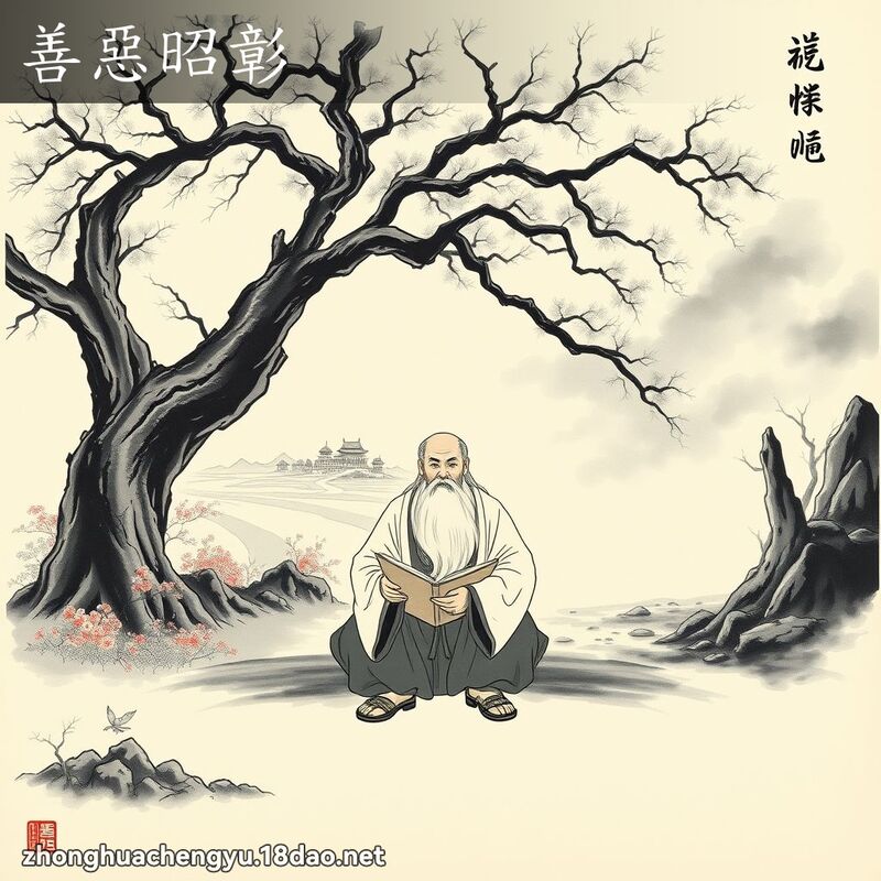 善惡昭彰 配图
