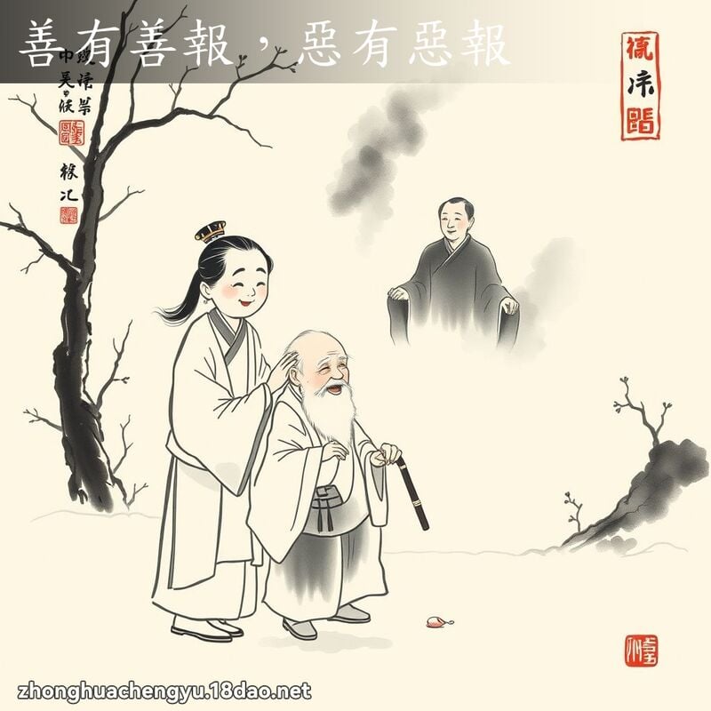 善有善報,惡有惡報 配图