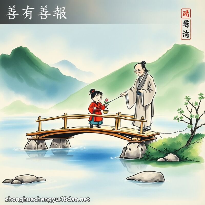 善有善報 配图