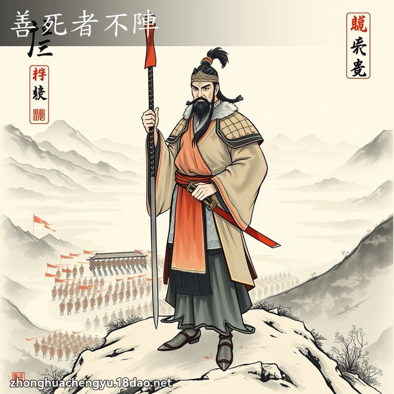 善死者不陣 配图